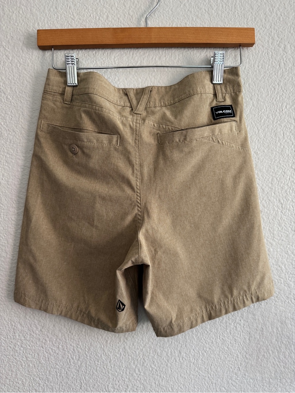 Volcom Khaki Tan Shorts Boys